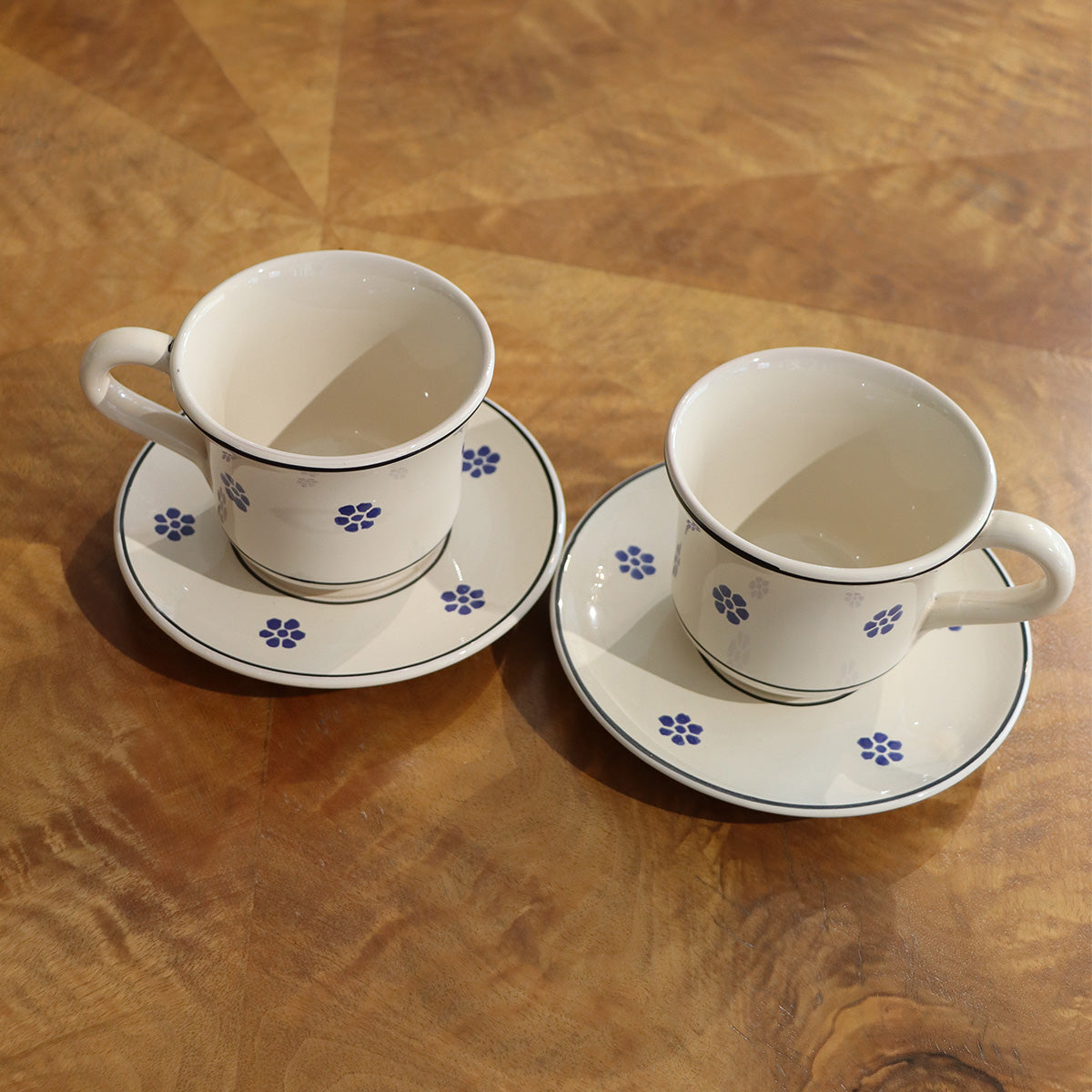 Italian Terracotta Floral Mug